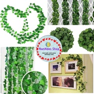 Plastic Vine Leaves / Artificial IVY Leaf Wall Decoration / Vine Leaf Decoration / Room Decoration