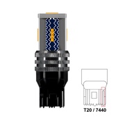 Avanstar Motors 2PCS 5LED Car Signal Light Bulb 1156/P21W/PY21W T20/7440 WY21W Turn Signal Indicator