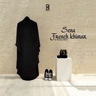 Khimar Sena fursan silk by Benang Hitam