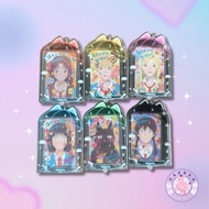 Umbrella card holder photo card holder 2 sided kpop photo frame card holder 2 sided acrylic cahol