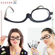 CLEVER +1.50~+4.0 Diopter Rotating Makeup Reading Glasses Woman Eyewear +1.00~+4.0 Diopter Magnifyin