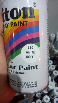 A.Pilok Pilox Cat Semprot Diton Premium hitam black 9109 white 9102 merah mengkilap merah cabe hijau