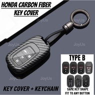 Honda CRV 6th Generation (2024-2026) Carbon Fiber Key Cover Casing