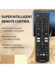 AKB 76037601 para control remoto de TV, para TV inteligentes UHD OLED QNED NanoCell 4K 8K con botones de Prime Video y canales