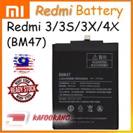 100% ORIGINAL Xiaomi Redmi 3/3S/3Pro/3X/4X Battery BM47 Battery