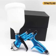 Tpaitlss CV1 Blue Gun HVLP Car Paint Tool Spray  with 1.3mm Nozzle and 600ml Cup