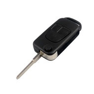 Hindley 1/2/3/4 Buttons Car Remote Folding Flid Key Shell Cover for Mercedes For Benz B200 A160 W124
