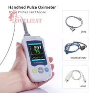 Handheld Pulse Oximeter/Hand Held Oximeter Digital Probe For Baby Newborn Adult Spo2 Monitor Probe,F