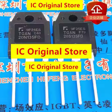 TGAN20N135FD New And Original TO-3P 1350V 20A 20N135 Electronic Components Integrated Circuit IC TGA