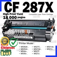 Compatible H* CF287X 87X 287X LaserJet Pro M501dn M501n M506n M506x M506dn MFP M527C M527z M527f M52
