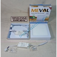 OB 12W SLIM SQUARE DOWNLIGHT Meval