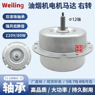 Motor Hod Julat 80W Kuasa Tinggi 5-Wayar/7-Wayar/8-Wayar Motor Hod Julat Berganda Galas Bebola 12 Ac