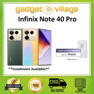 Infinix Note 40 Pro 256gb/8gb Smartphone - 1 Year Infinix Malaysia Warranty