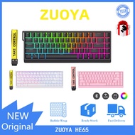 ZUOYA HE65 Magnetic switch mechanical keyboard hot swappable RGB