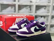 Nike SB Dunk Low Chenille Swoosh 紫白 36-46碼