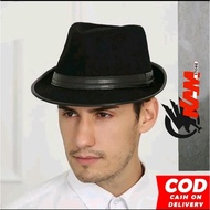 Genuine Sheepskin FEDORA Hat/Men's LAKEN Hat/SHERIF Hat/Cowboy Hat/COBOY Hat/FEDORA Hat