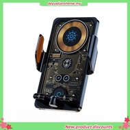 EYD F18 66W Car Wireless Charger Automatic Clamp Phone Holder With Charging For IOS Android