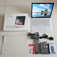 Microsoft Surface Book2 筆記本電腦 手提電腦 Windows平板電腦 高端商務辦公筆電 筆記本平板二合一電腦：Intel Core i5+8GB內存+256GB固態硬盤+13.