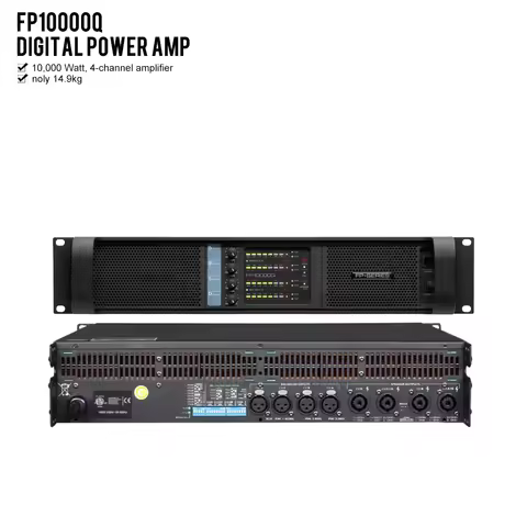 Top Quality Lab Gruppen FP10000Q 2500W*4 Power Amplifier Professional 10000W for pa Subwoofer and Bi