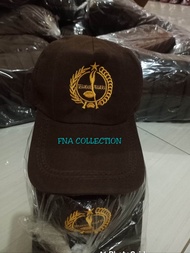 topi Pramuka anak SD/ topi Pramuka logo bordir belakang karet / topi Pramuka SD laki+laki