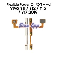 Flexible Power On Off + Volume Connector Vivo Y11 / Y12 / Y15 / Y17 2019 / 1906 / 1906_20 / 1904 / 1