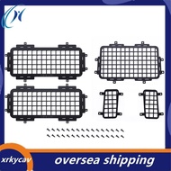 For MN D90 MN98 MN99S Steel Rear and Side Metal Stereoscopic Window Mesh Protective Net 1/12 RC Car 