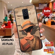 Babe Case Samsung A6 Plus Casing Samsung A6 Plus [ ONE PIECE ] Case Glossy Casing Hardcase Softcase
