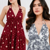 Dahlia Dress Simple BACKLESS SEXY RAYON Mini Dress LingerieWanita