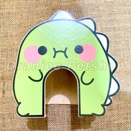 Dino House Wooden Cartoon House Hamster Decoration Dormice