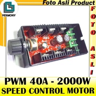 DC MOTOR 40A SPEED CONTROL PWM HHO RC-CONTROLLER 10-50V 2000W PWM 40A - ABINAYA7