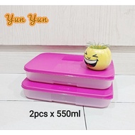 Tupperware Freezermate 550ml (2 PCS) - Pink