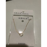 925 Sterling Gold Plated Necklace with AAA Cubic Zirconia Stone Gold Plated