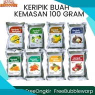 WHOLESALE Fruit Chips 1 Gram Jackfruit Apple Banana Salak Mango Pineapple Rambutan Fiona Special Mal