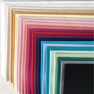 [Fabric Fanatics]100% Cotton Fabric Kona Solid Colour Patchwork Quilting Embroidery DIY Fabric Rober