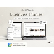 Notion Template Business Planner Notion Business Template Notion Calendar Google Notion Small Busine