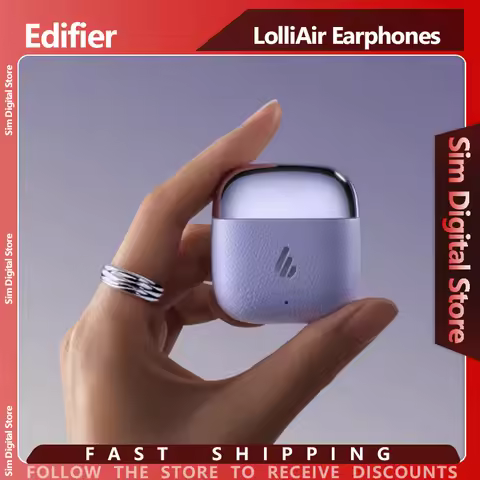 Edifier LolliAir TWS Bluetooth Earphones Hi-Res ANC Wireless Earphone -50dB Adaptive Noise Cancellin