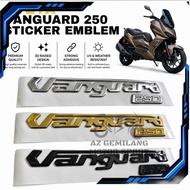 EMBLEM STICKER AVETA VANGUARD250 VANGUARD 250 3D LOGO STICKER EMBLEM ACCESSORIES ACCESSORY MODIFIED 