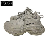 Balenciaga 524039 TRIPLE S 全幅 Logo 低筒運動鞋，37 號 [二手]