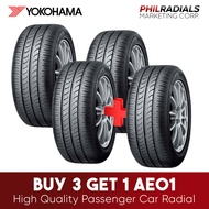 Yokohama 185/65R15 88H AE01 Quality Passenger Car Radial Tire BUY 3 GET 1 FREE