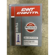 Tube 20x1 3/8 FV 60 451EWT Ewanta Basikal Inner Tube