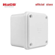 HACO กล่องพักสายไฟขนาด Weatherproof Junction Boxes 76x76x51 mm.  กันน้ำ IP 65 รุุ่น ER332WP