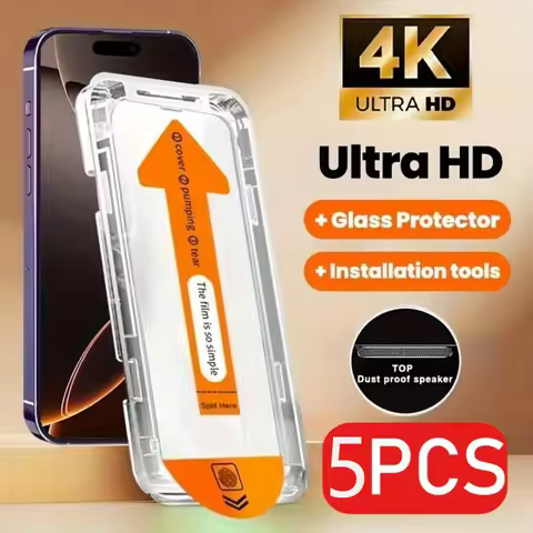 5PCS Tempered Glass Film For Samsung Galaxy M36 M53 M54 M34 M55 M35 M56 M52 M33 M51 M32 4G 5G Dust f