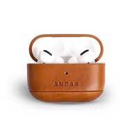 Andar The Capsule Full Grain Leather Airpods Case for Airpods Pro 2 (Non-clip version)