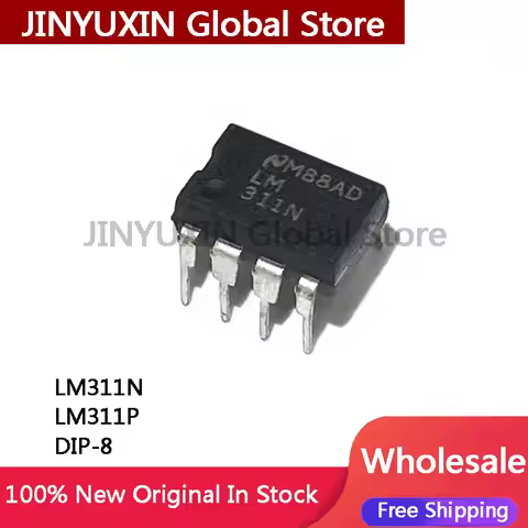 10-50Pcs LM311 LM311P LM311N DIP-8 new original IC In Stock Wholesale