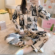 Korean Imported Pajamas PIK K252 / CX7 Long Sleeve Satin Pajamas | Premium IMPORTED PAJAMAS | Long S