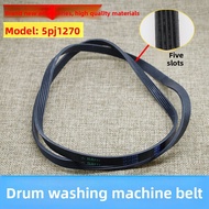 FAST SHIP Washing Machine Belt 5EPJ1270 5J1270 Drive Belt Compatible with Midea Little Swan Drum Was