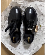Dr Martens Holly 厚底 黑色 絲帶🎀 皮鞋 增高 女裝