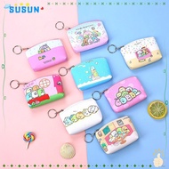 SUSUN San-X Sumikko Gurashi Coin Bag Boys Teens Cartoons Pattern Small Wallet Zipper Pocket