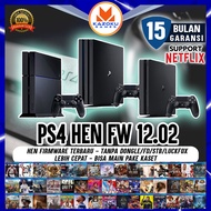 PS4 Hen Premium 12.02 Playstation 4 Second Fat Slim Pro 500GB 1TB 2TB Free Games Garansi