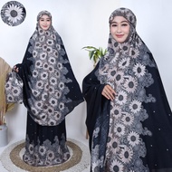 Mukena Bali Sunflower / Mukena Dewasa / Mukena Rayon / Mukena Bali